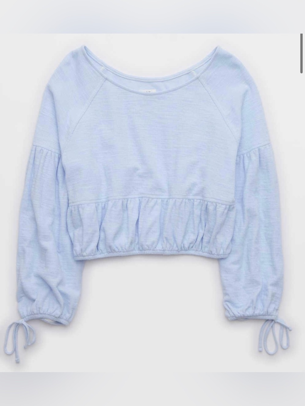 Aerie Endless Summer Cropped Sweatshirt  - EUC